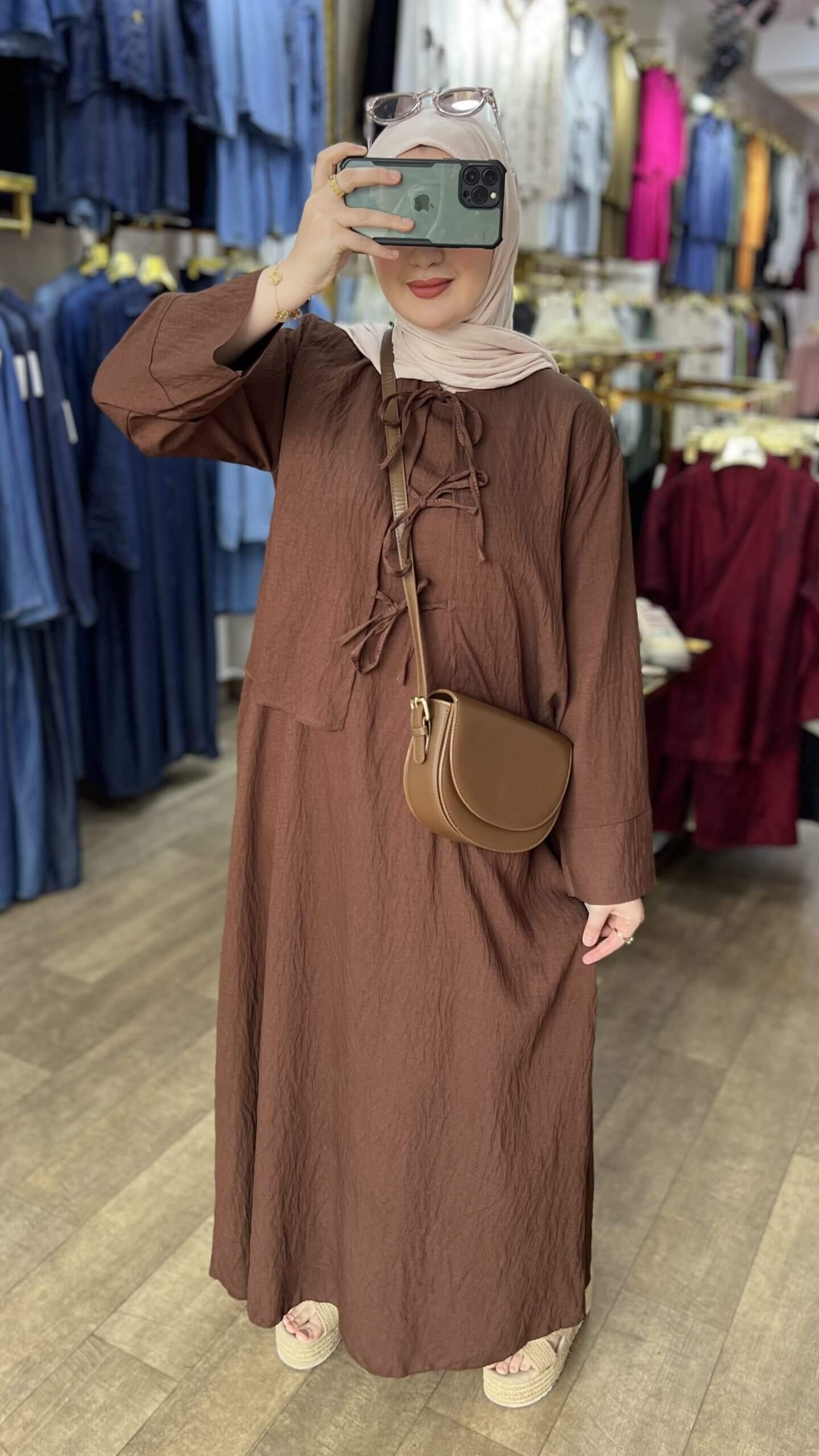 Robe Duo noeud Hijab