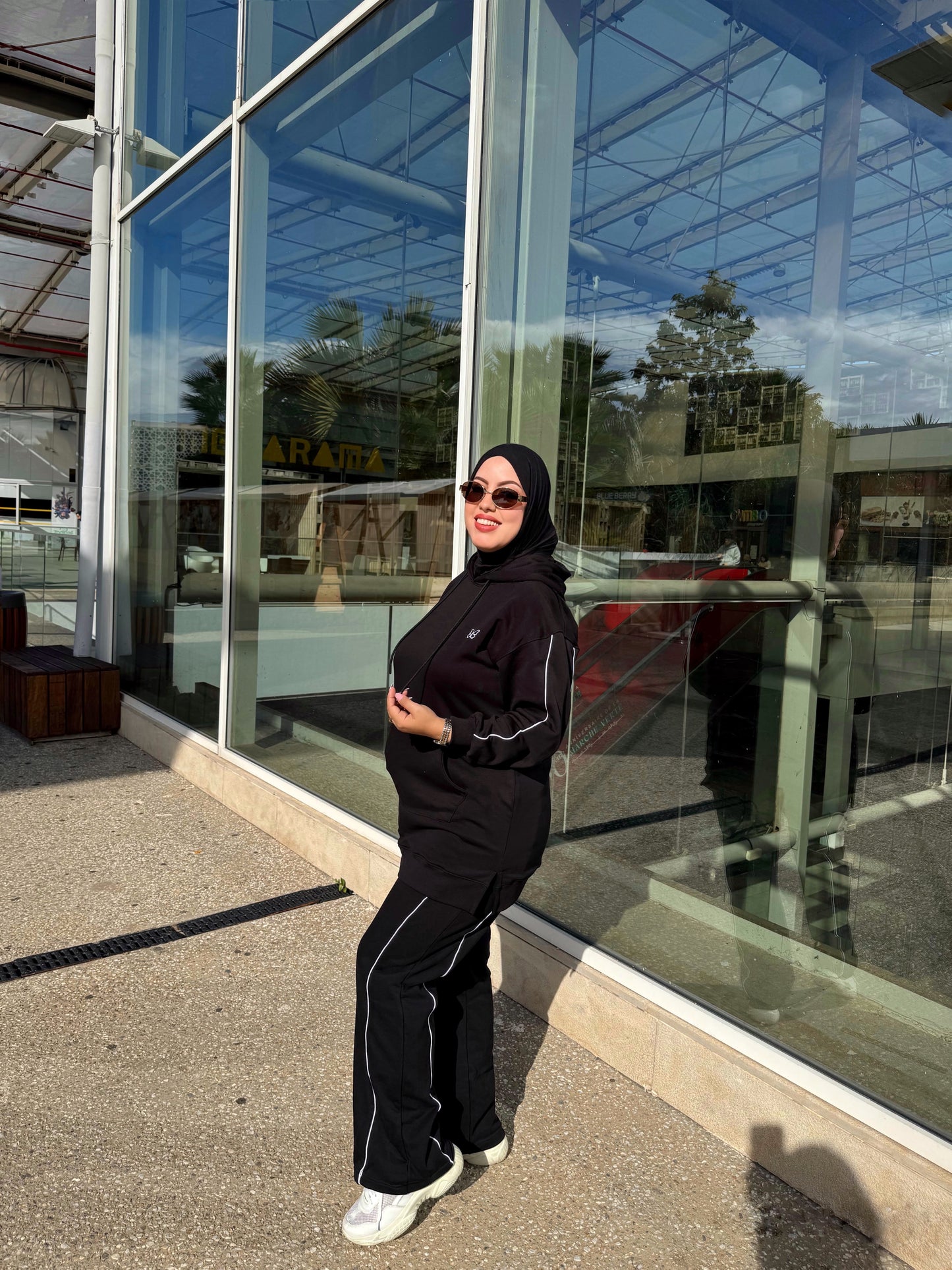 Ensemble Noir Papillon