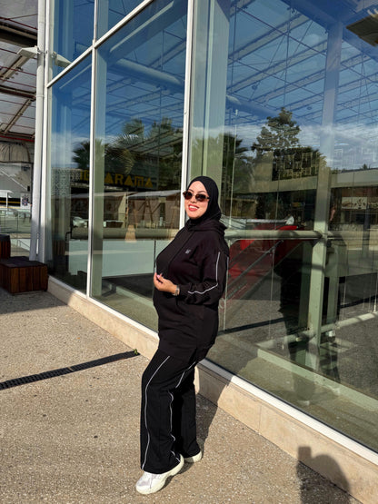 Ensemble Noir Papillon